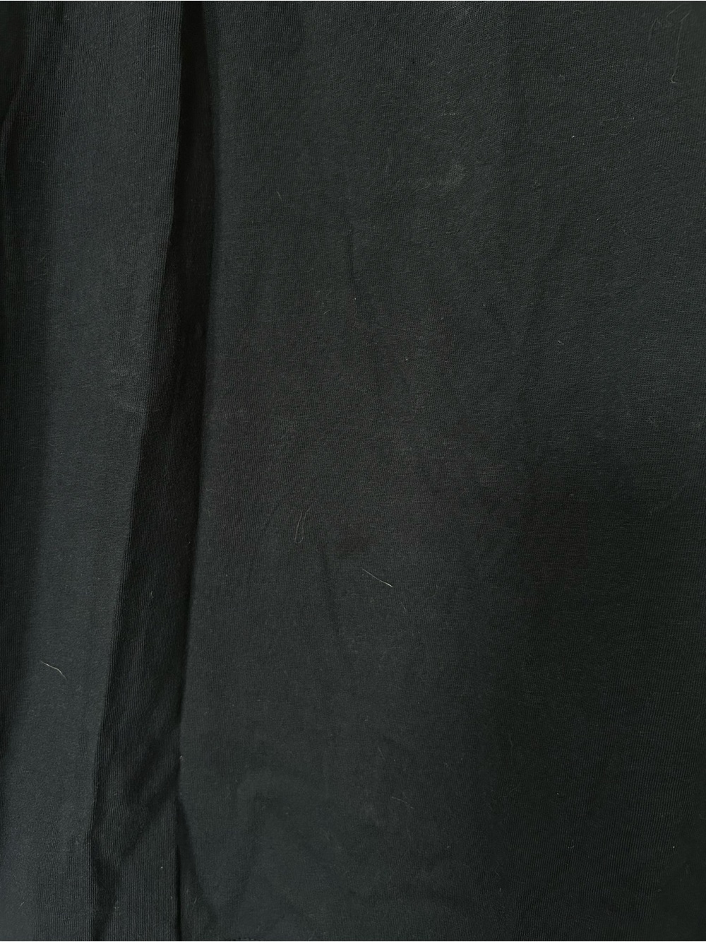 Talbots Navy Tunic with White Embroidered V-Neck - Picture 2 of 5